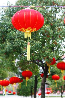 Red Chinese Lantern Stock Photography Red Chinese Lantern Stock Photography