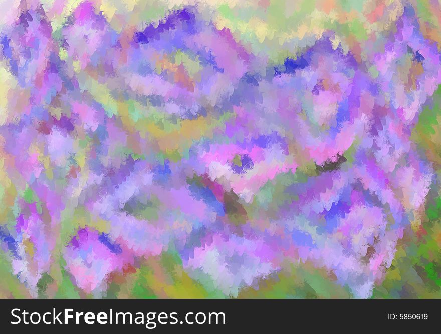 Multicoloured abstract background in pink and green. Multicoloured abstract background in pink and green