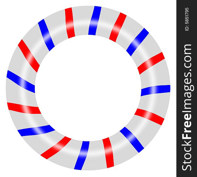 Torus with stripes