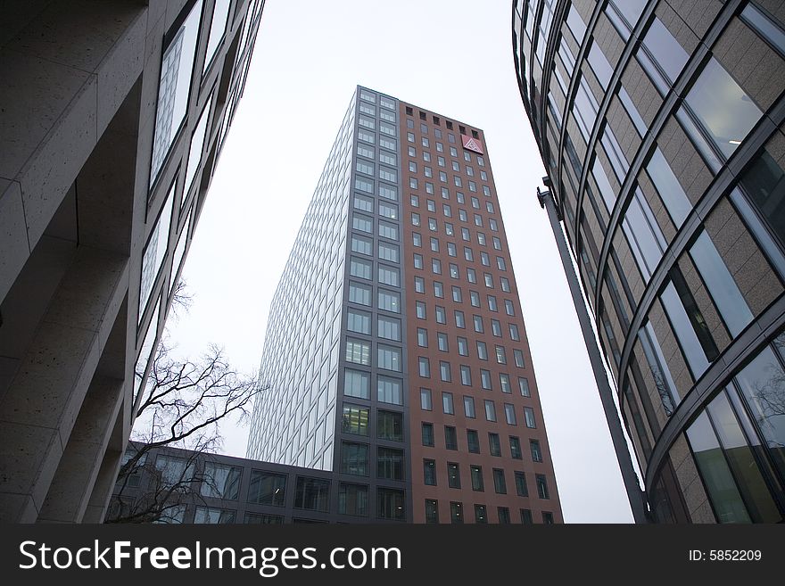 A Skyscraper in Frankfurt, Germany