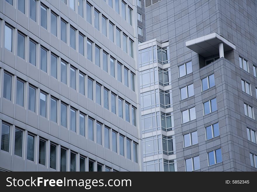 Image of a modern skyscraper in Frankfurt. Image of a modern skyscraper in Frankfurt