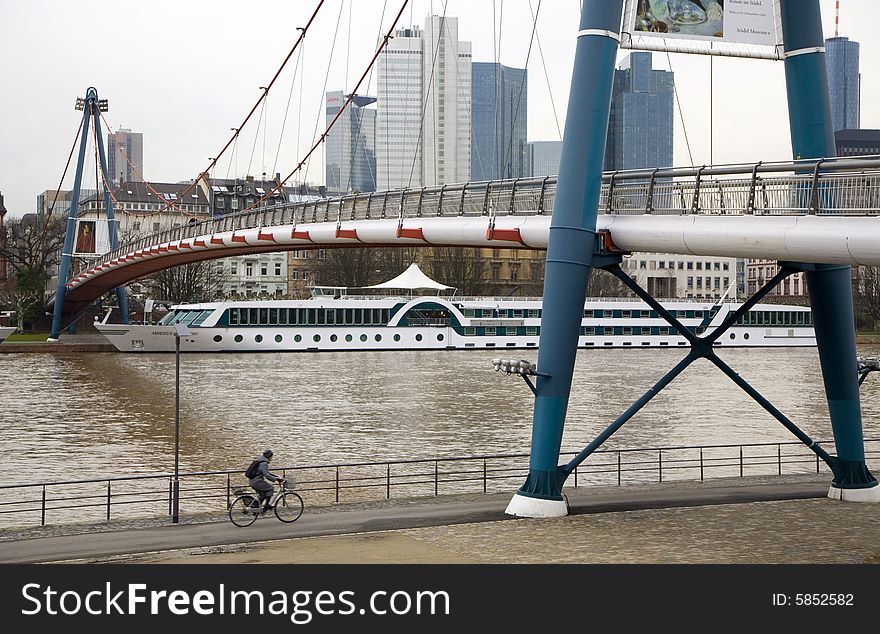 Cityscape Of Frankfurt