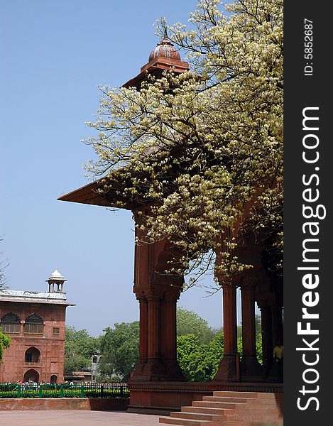 A portion of the Red Fort -old Delhi. A portion of the Red Fort -old Delhi.