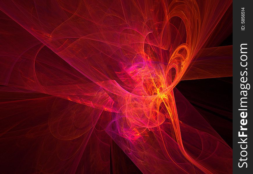 Abstract colorful background. Fractal image