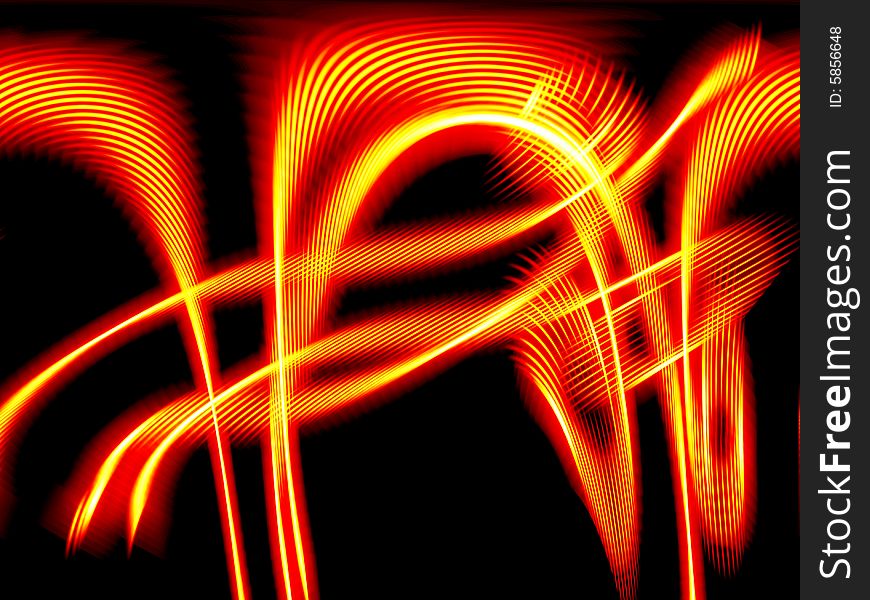 Abstract Fire Waves