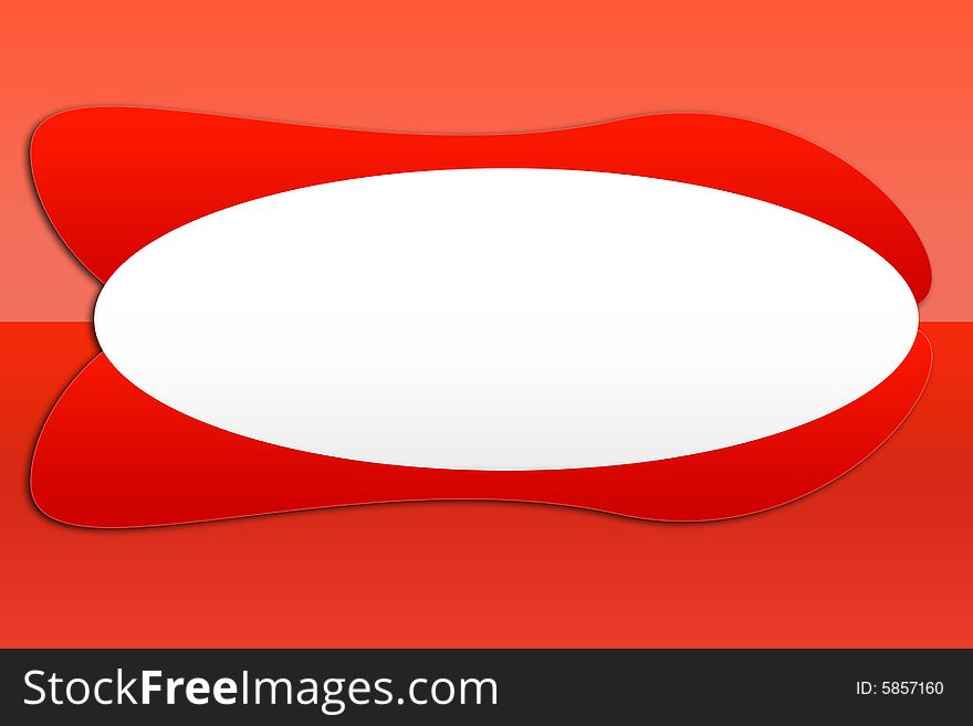 Red Round Banner - 4