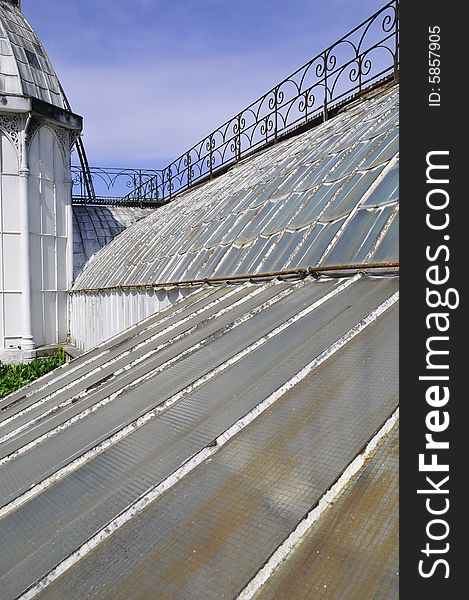 Old greenhouse in Toulouse, France