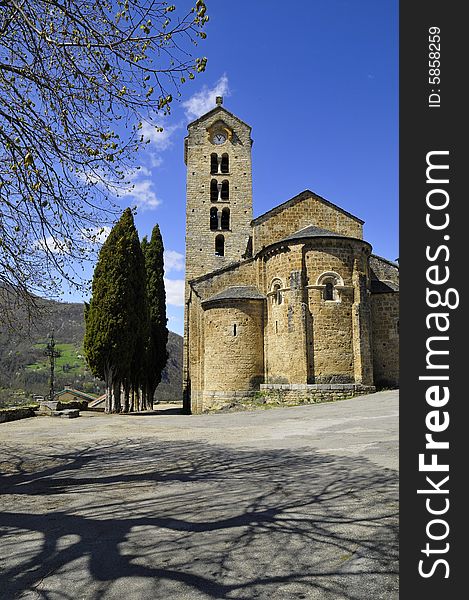 Early Roman church in the village of Unac