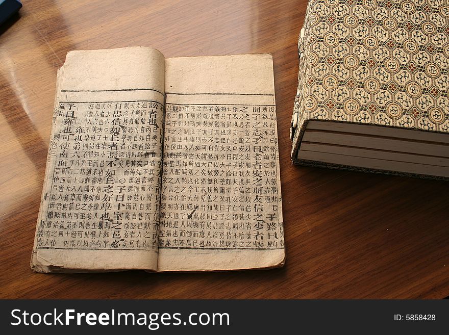 Old Chinese Style Book