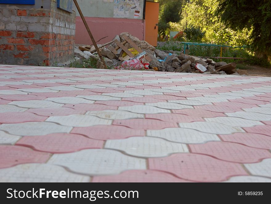 Pavement And Construction Rubble