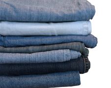Jeans Stack Stock Images