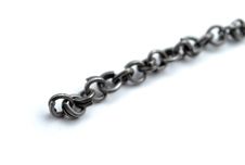 Steel Chain Royalty Free Stock Photo