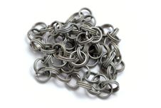 Steel Chain Royalty Free Stock Images