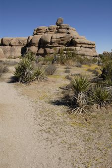 Rock Formations At Joshua Tree National Park, Cali Stock Images Rock Formations At Joshua Tree National Park, Cali Stock Images