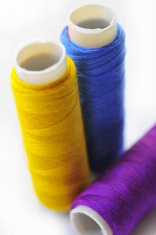 Spool Of Thread Macro Stock Image Spool Of Thread Macro Stock Image
