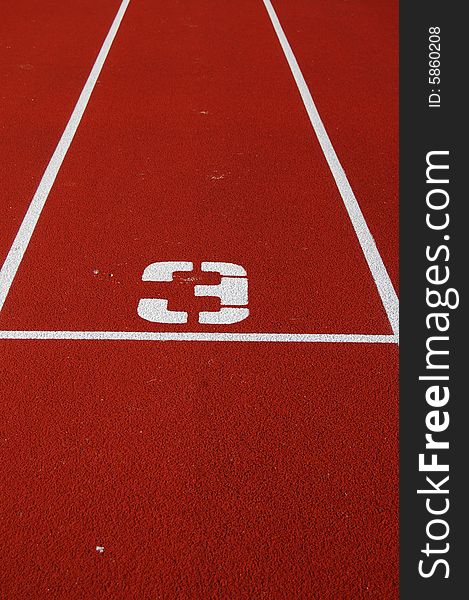 Running Track Number