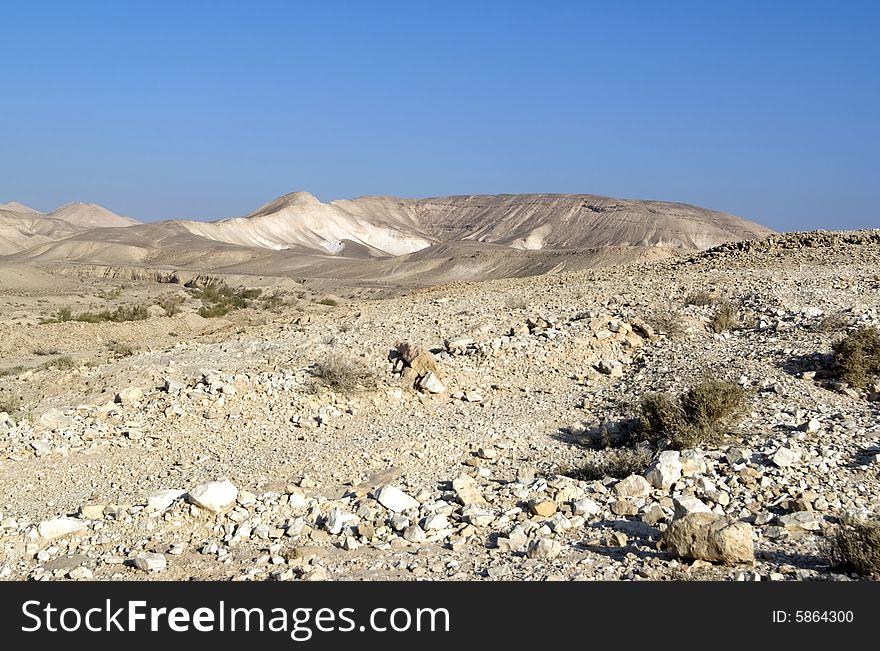 Judea desert close to the Dead Sea. Judea desert close to the Dead Sea