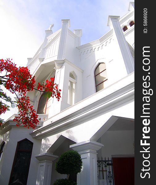 Church in downtown Key West. Church in downtown Key West