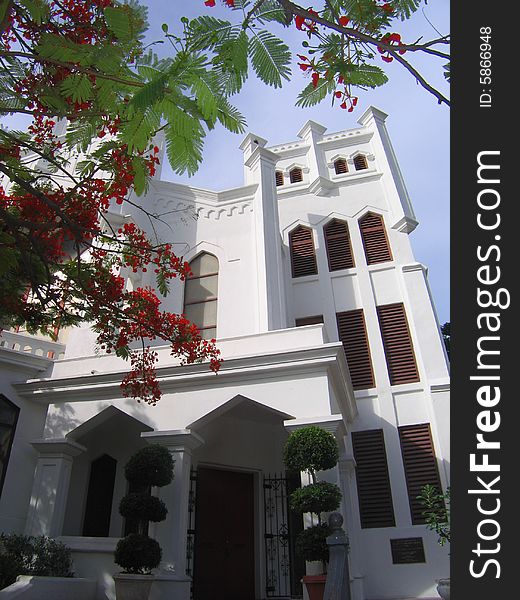 Church in downtown Key West. Church in downtown Key West