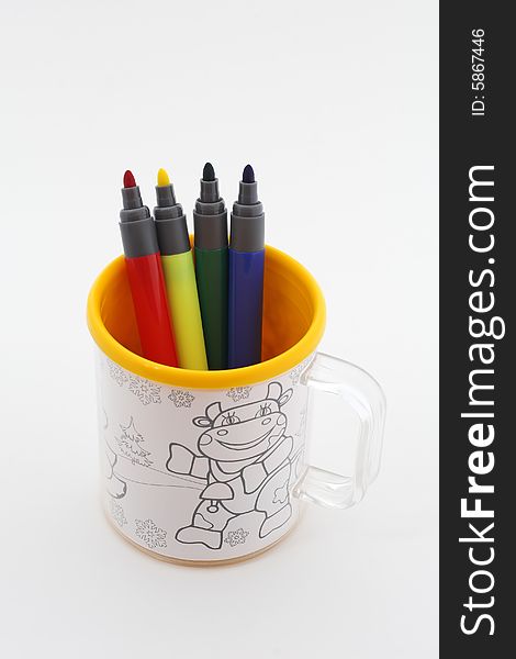 Mug With Markers