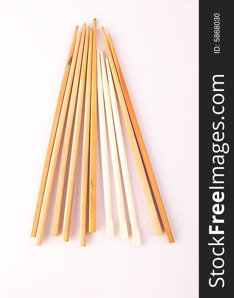 This is chopsticks,Chinese eat food use it.
