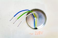 Wires Royalty Free Stock Photography Wires Royalty Free Stock Photography