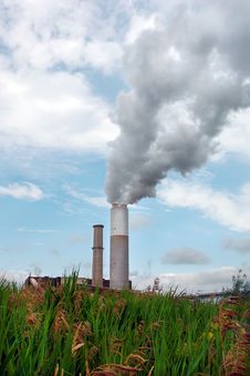 Smoke Billowing Out Of A Smoke Stack Stock Images Smoke Billowing Out Of A Smoke Stack Stock Images