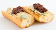 Toasted Baguette Royalty Free Stock Photo Toasted Baguette Royalty Free Stock Photo