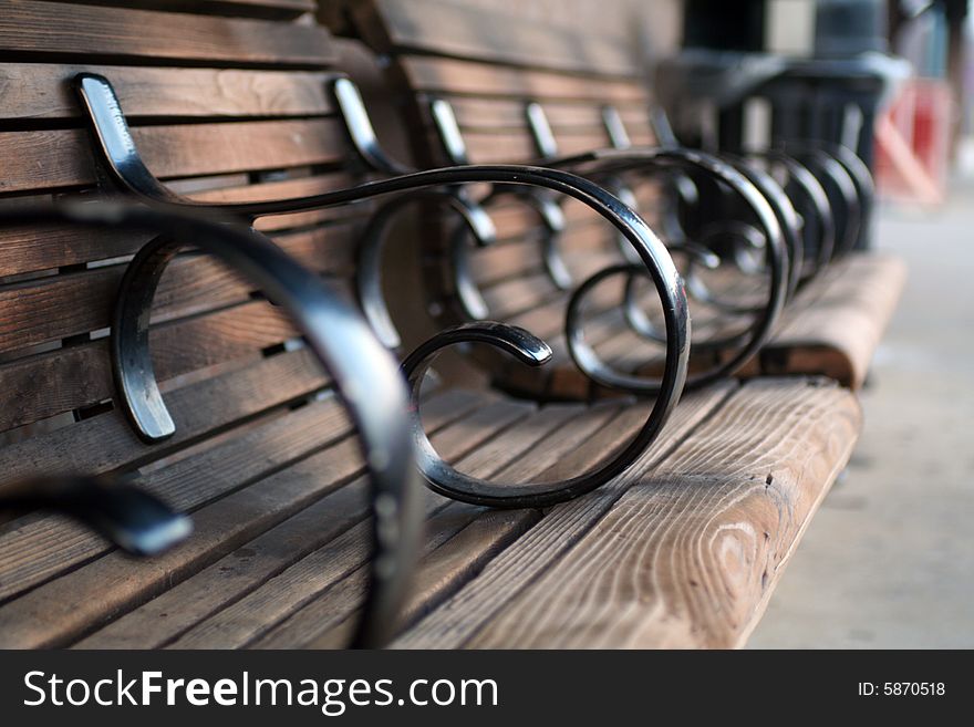 Bench - Waiting for the Train