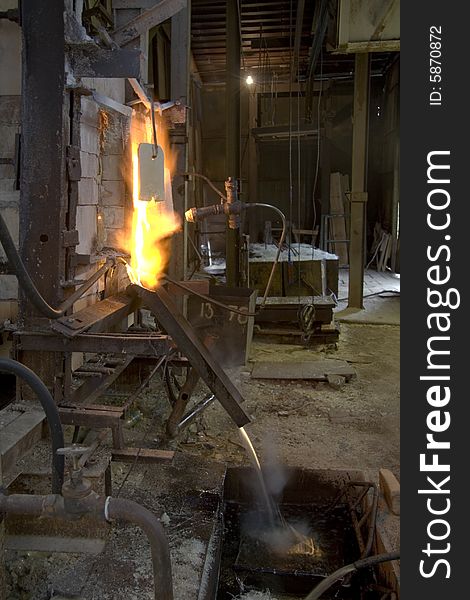 The Furnace For Cooking Glass