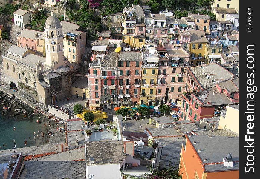 Vernazza View - Cinque Terre, Liguria, Italy