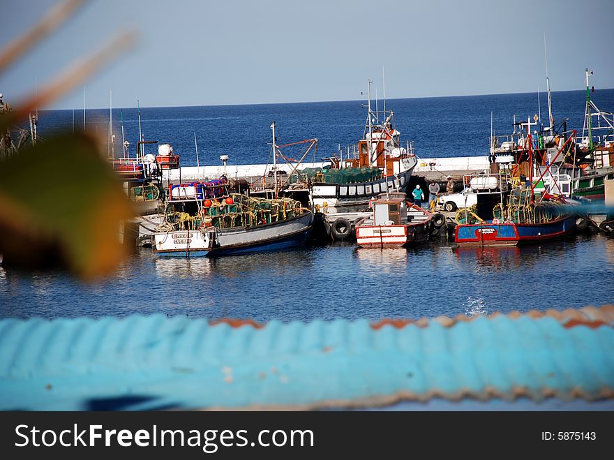 Kalk Bay Harbour, Cape Town, South Africa. A beautiful photo of the Kalk Bay Harbour a major Cape Town tourist destination. Kalk Bay Harbour, Cape Town, South Africa. A beautiful photo of the Kalk Bay Harbour a major Cape Town tourist destination.