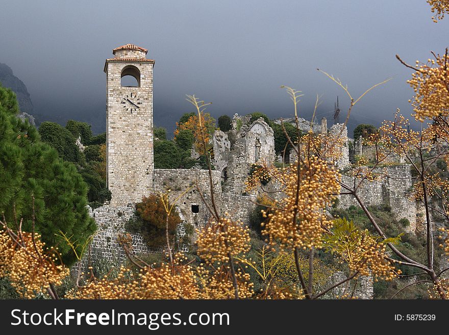 Old town on Adriatic sea