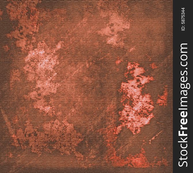 A rustic stained grunge background. A rustic stained grunge background