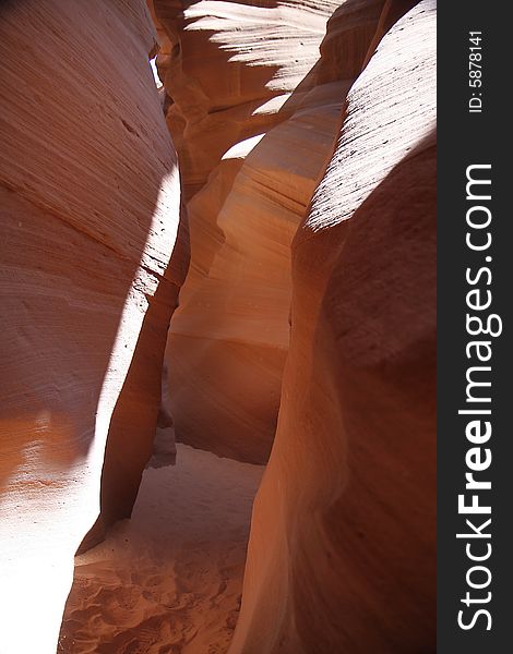 View of Antelope Canyon NP, Arizona