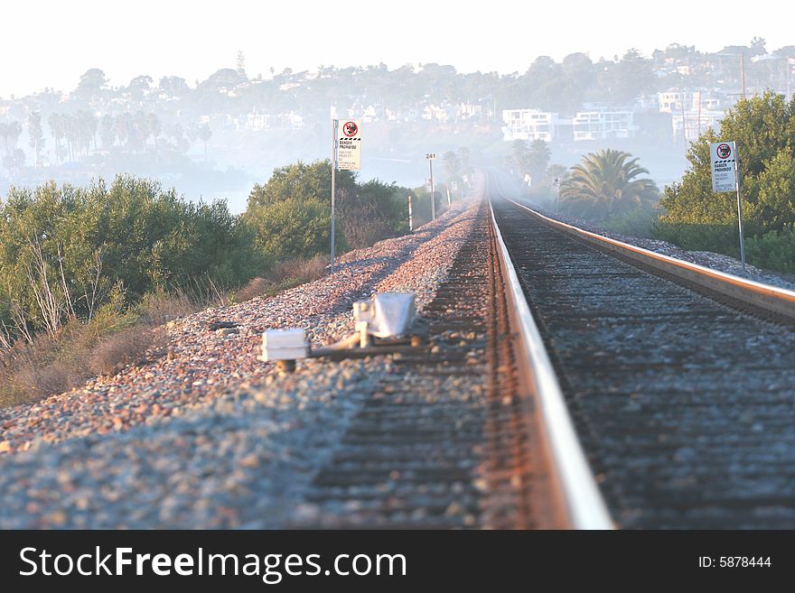 Train Tracks in San Diego