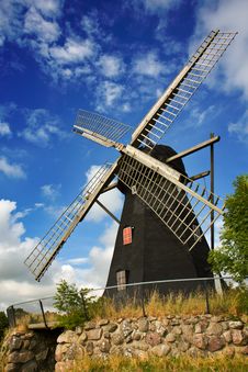Traditional Windmill Royalty Free Stock Images