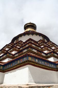 Grand Tibet Pagoda Royalty Free Stock Images Grand Tibet Pagoda Royalty Free Stock Images