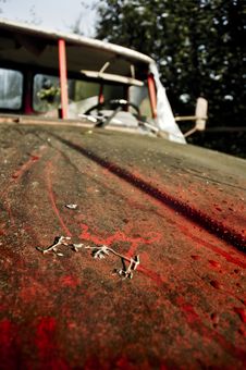 Red Car Royalty Free Stock Image Red Car Royalty Free Stock Image