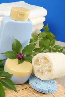SPA Products Royalty Free Stock Photos