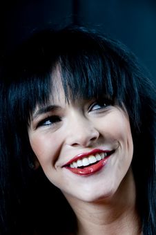 Talya Smiling Portrait Stock Image Talya Smiling Portrait Stock Image