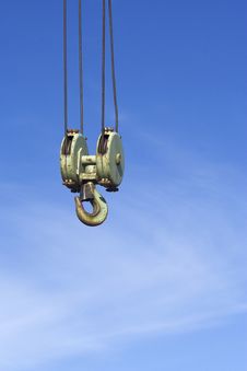 Crane Hook Stock Photography Crane Hook Stock Photography