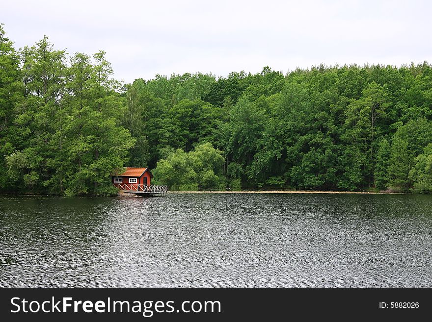 Buildings and landscape in sweden. Buildings and landscape in sweden