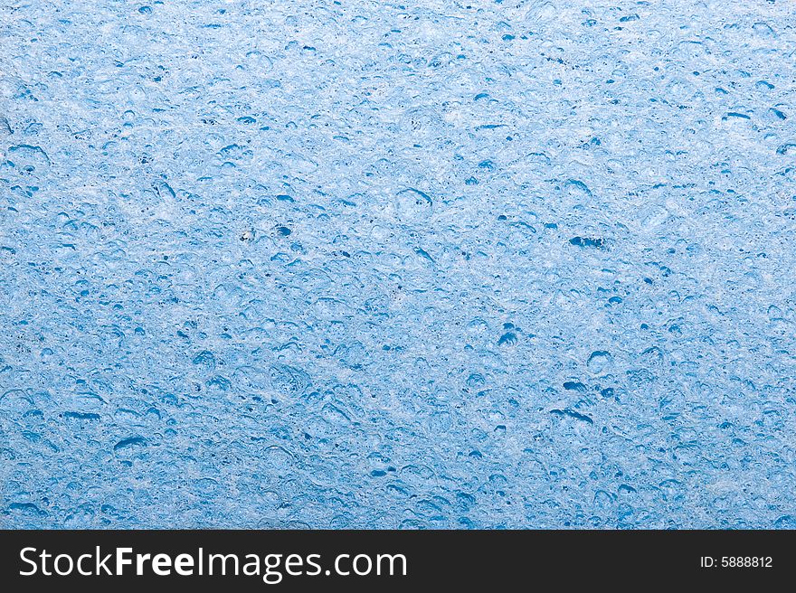 Abstract blue background with holes