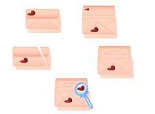 Lover Letters Stock Photo Lover Letters Stock Photo