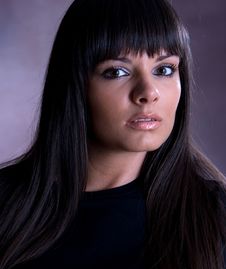 Beautiful Young Brunette Royalty Free Stock Image Beautiful Young Brunette Royalty Free Stock Image