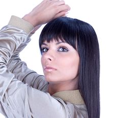 Beautiful Young Brunette Stock Photos Beautiful Young Brunette Stock Photos