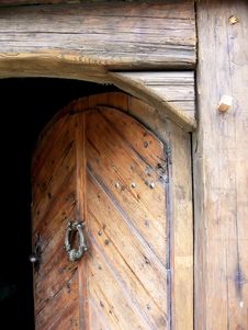 Old Wooden Door Royalty Free Stock Image Old Wooden Door Royalty Free Stock Image