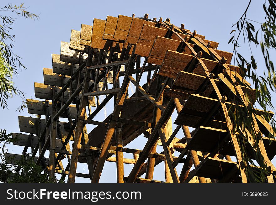 Mill wheel, watter mill,waterwheel, clean energy