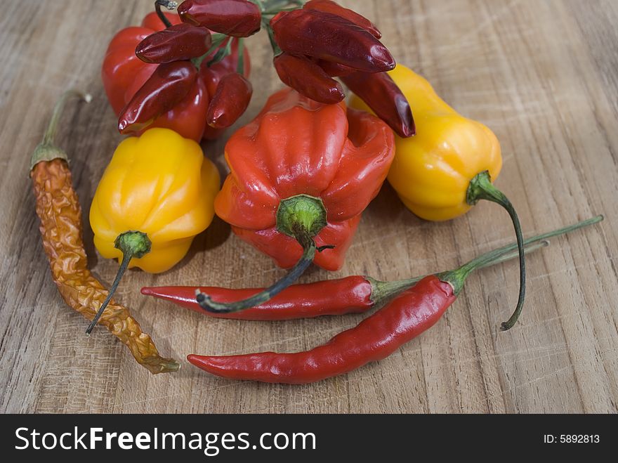 Fresh Paprika And Chili